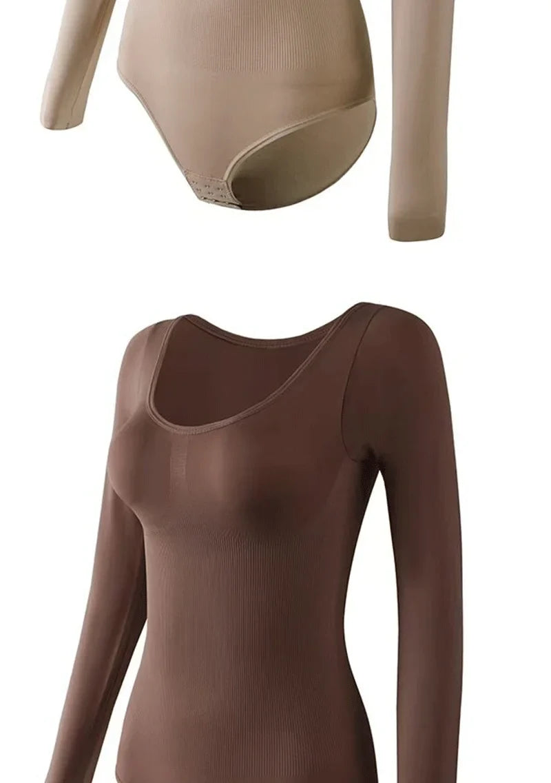 Body Shapewear Bodysuit Tummy Control Women Hooks Crotch Body Shaper Jumpsuit for Abdomen Control