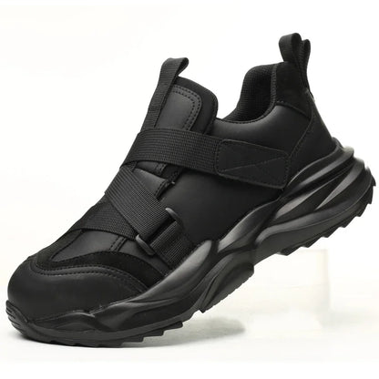 Lightweight Fashion 2024 Safety Shoes For Men Anti-smash Anti-puncture Work Sneakers Steel Toe Shoes Male Work Boots Protective