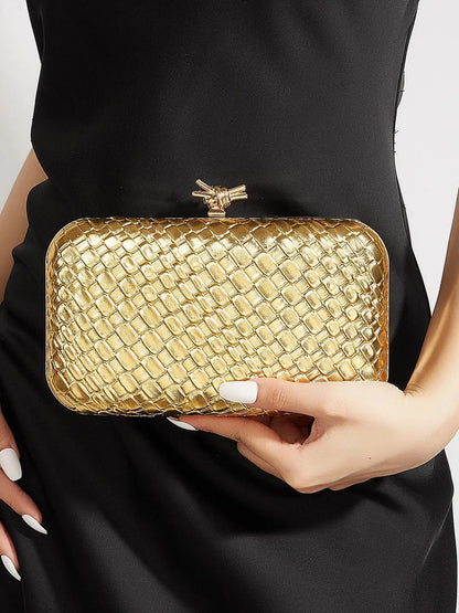 Women's Fashion Snake-Print Clutch Bag, Evening Bag, Clutch Bag to Match Evening Dresses, Detachable Shoulder Strap, Suitable for Prom, Parties, Wedding Season, Carnivals, Holiday Gatherings, Business Commuting, Women's Gift
