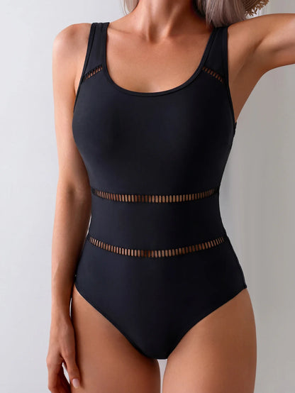 Black Sexy Swimsuits One Piece Women's Closed Swimwear Push Up Swimming Wear Bodysuit Bathing Suits Beachwear Pool Bather 2026
