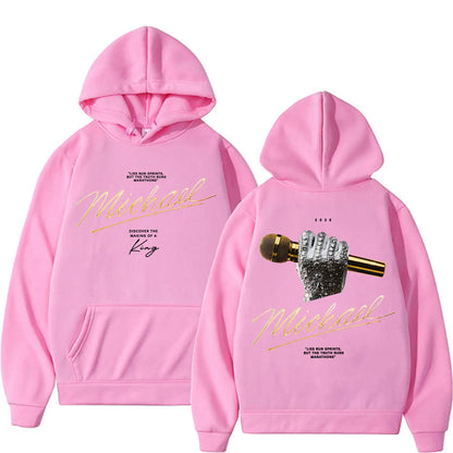 Michael Jackson King of Pop 2026 Movie Hoodies Men Women Fashion Retro High Street Sweatshirts Casual Cozy Long Sleeve Pullovers
