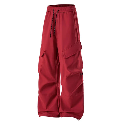 Unisex Hiking Pants Autumn Large Pocket Windproof Camping Cycling Trousers Spring Outdoor Waterproof Functional Paratrooper Pant