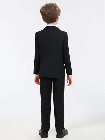 Boys Suits Colorful Formal Suits 5 Piece Slim Fit Dresswear Suit Set