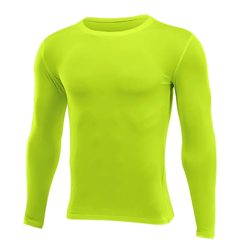 Men Women Kids Children Boy Girl Compression Running Long Base T Shirt Fitness Sport Basketball Football Gym Bottom Clothes B25