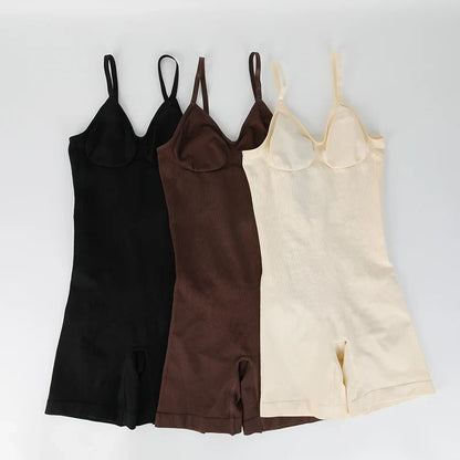 Low Back New Bodysuit Shapewear Women Mesh Butt Lifter Smooth Body Shaper Backless Slimming Contour Flat Belly Corset