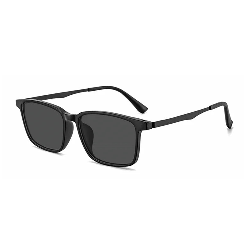 High Quality Square Frame TR90 Pure Titanium Myopia Sunglasses for Men Woman UV400 Sunshade Driving Fishing Sunglasses