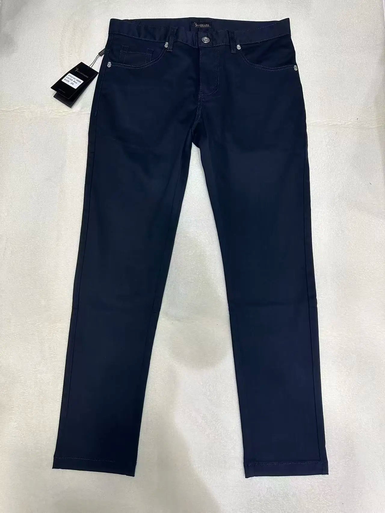 Jeans Men 2026 Spring Summer new fashion Embroidery comfortable elasticity outdoors Big size 34-42 Pants