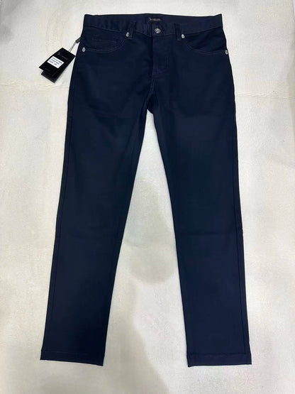 Jeans Men 2026 Spring Summer new fashion Embroidery comfortable elasticity outdoors Big size 34-42 Pants