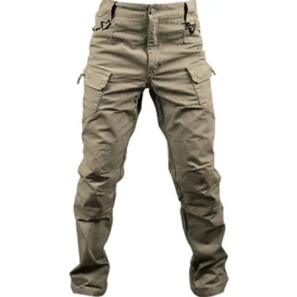 Stretch Canvas 97% Cotton 3% Spandex Tactical Pants For Men Climbing Hiking Trekking Cargo Pants Trousers