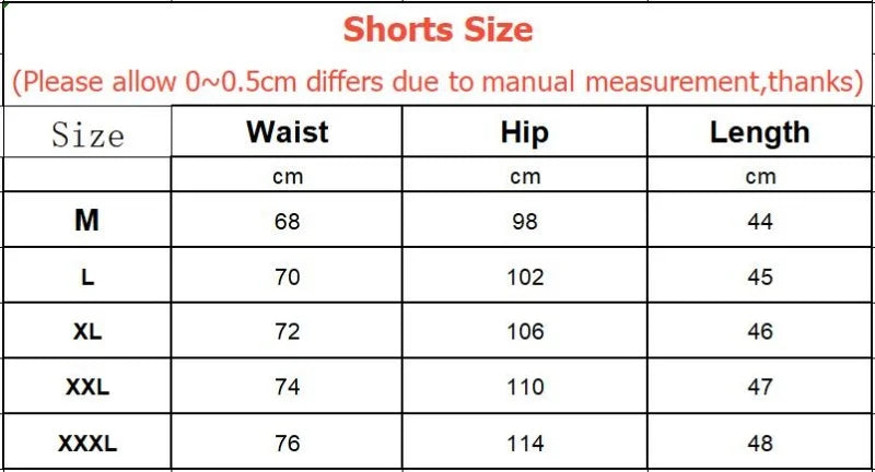 summer Men Shorts Light Weight Thin printing breathable Short Pants Fitness Men Casual Shorts Quick-drying Drawstring Shorts