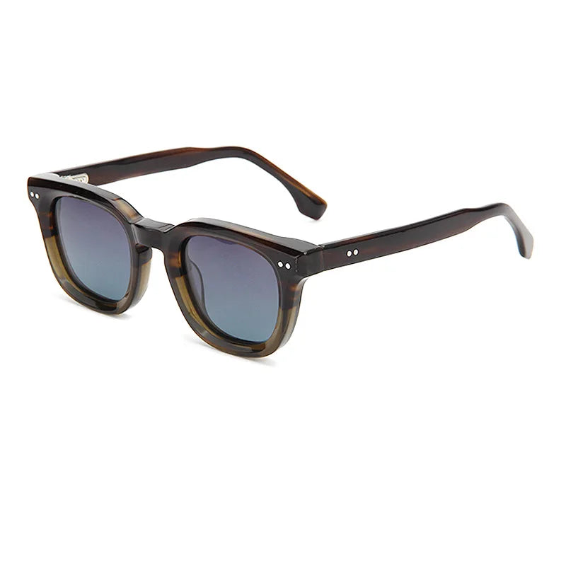 High Quality Acetate Men Polarized Sunglasses Women Tourism Driving Sun Protection UV400 Sun Glasses Support Prescription Lenses
