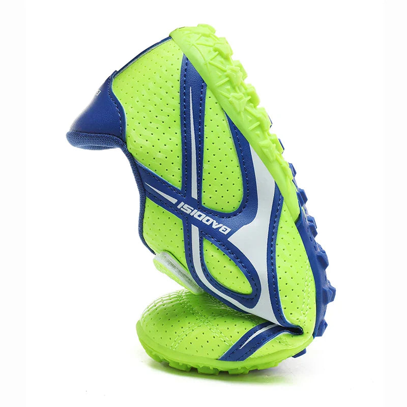 Kids Unisex Soccer Shoes Boys Grils Football Boots Non-Slip Training Indoor Outdoor Athletic Shoes Breathable Ultralight Sports