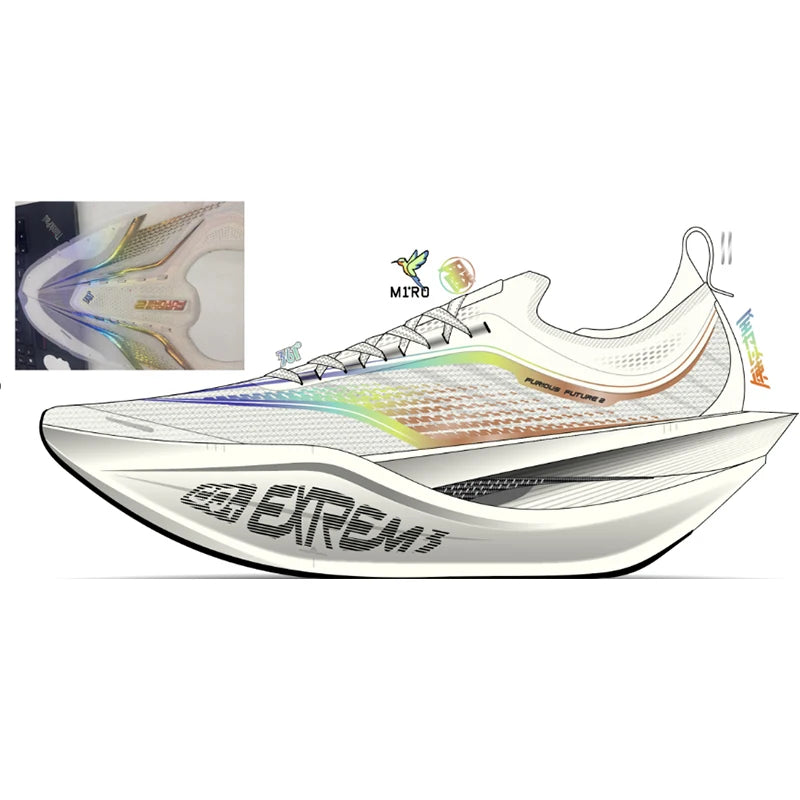 Furious Future 2.0 Running Shoes Marathon Plate Racing Carbon Breathable Durable Cushion Stable Sneakers 672512201