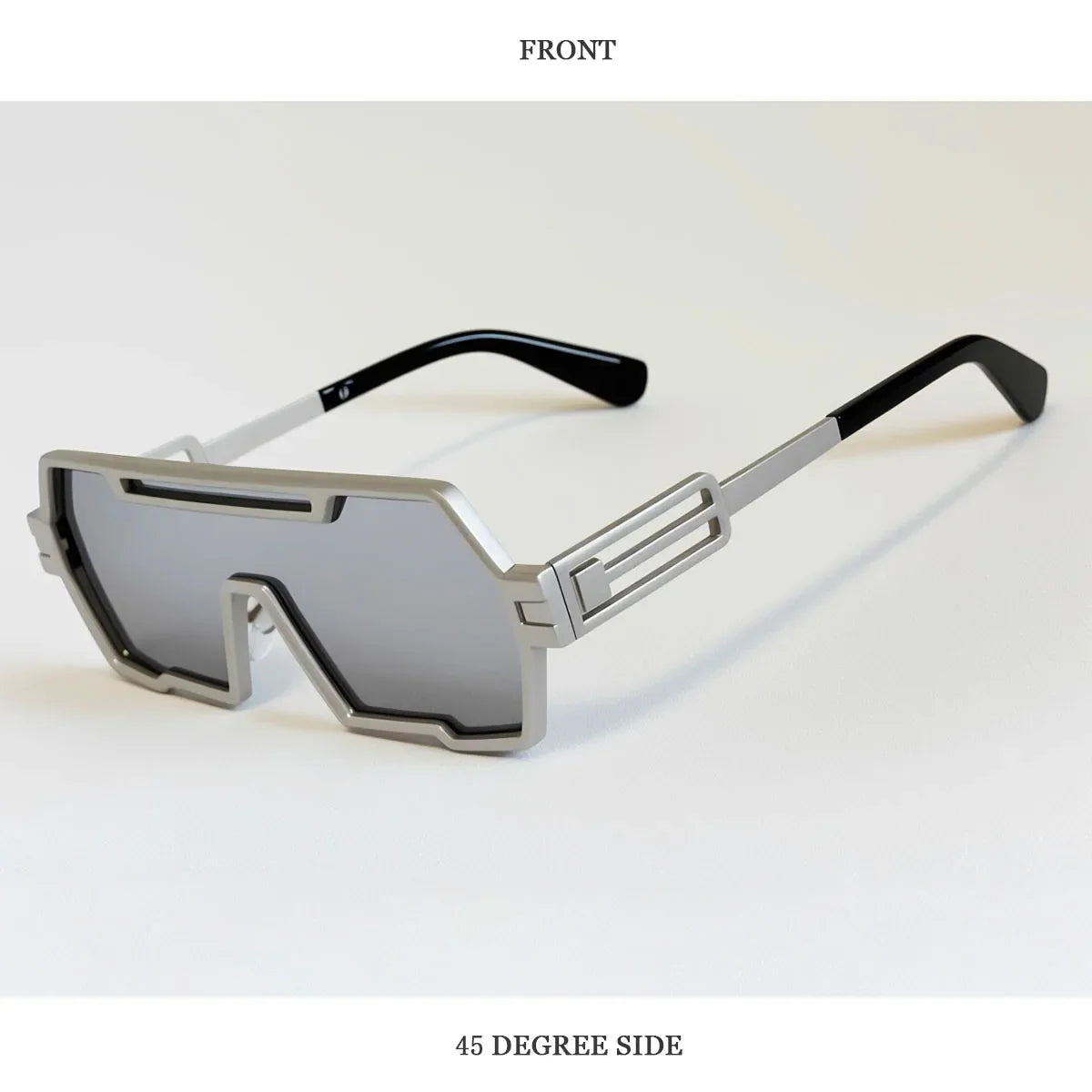 Square Steampunk Sunglasses Women 2026 One Pieces UV400 Protection Sunglass Men Brand Design Fashion Glasses Gafas De Sol Hombre