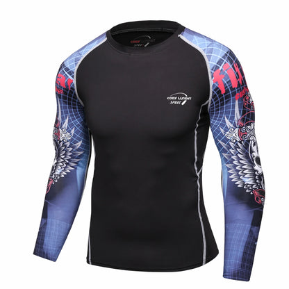 Cody Lundin Men Long Sleeve Compression Athletic Workout Shirt Water Sports UPF 50+ Rash Guard High Quality Jiu Jitsu Gi BJJ Top