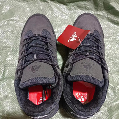 Mens Hiking Shoes Breathable Lace Up Trekking Male Cushioning Outdoor Climbing Tourism Sneakers for Men