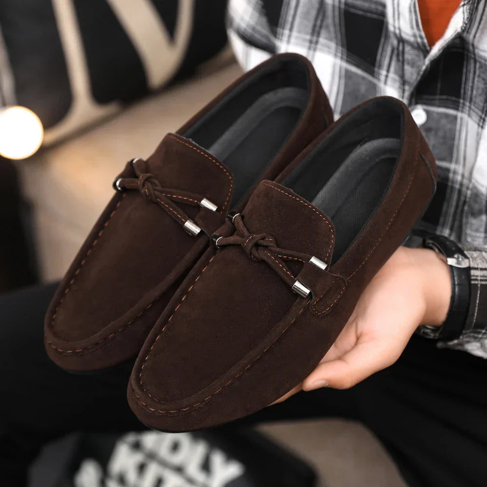 Men Loafers Soft High Quality Spring Autumn Shoes Men Casual Shoes Warm Slip on Flats Driving Shoes