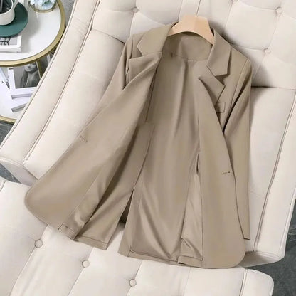 New style Ladies Blazer 2025 Spring Autumn Temperament Korean Casual Female Suit Fashion Joker High quality Women Coat.
