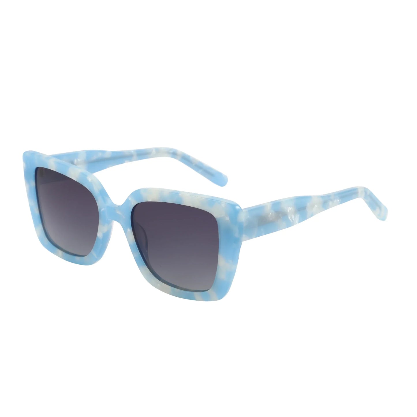 Fashion Butterfly Polarized Sunglasses Women Thick Frame UV400 Protection Acetate Sun Glasses for Ladies Shopping Gift