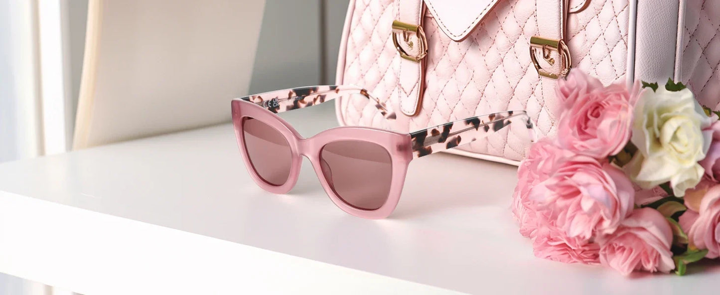 Handmade Acetate Polarized Sunglasses Fashion Square Shade UV400 Protection Sun Glasses for Women