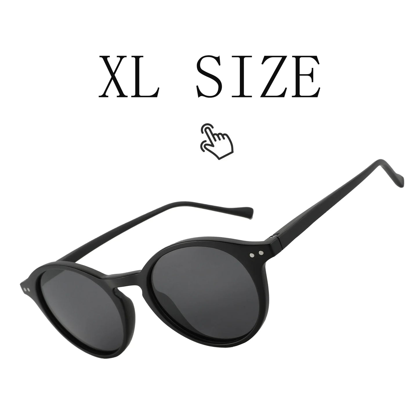 (S Size) Retro Circular Polarized Sunglasses 2026 2025 Men Women Vintage Small Round Sun Glasses UV400 Goggles Shades