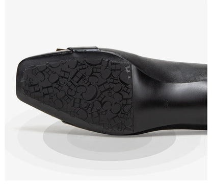 Women's High Heels 2026 New High Quality Sheepskin Black High Heels Commuting Evening Shoes