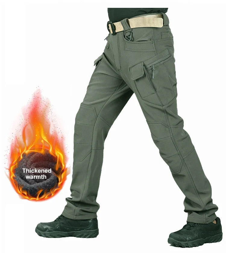 Men's Trousers Tactical Climbing Cycling Sport Winter Camp Hiking Fish Hunting Trekking Waterproof Combat Casual Pants