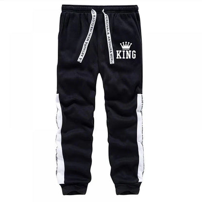 King Printing Mens Tracksuit Hot Sales Casual Hoodie Pants Streetwear Outdoors Mens Clothing Single Piece Sweatshirts Sweatpants