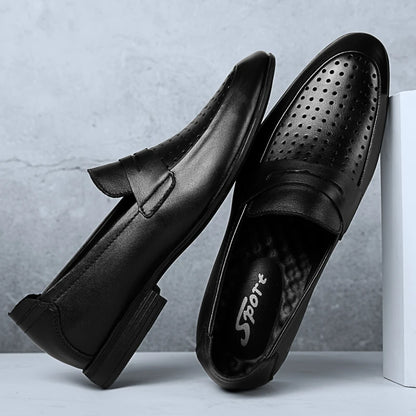 Italy Luxury Brand Fashion Men Casual Shoes Loafer Shoes Men Genuine Leather Slip-on Formal Shoes Moccasins Handmade Man Shoes
