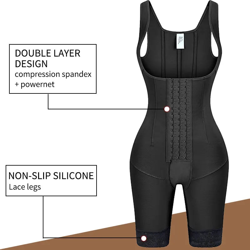 Women Tummy Control Body Sculpting Faja Girdles Post Lipo Surgical Reducing Shapers Postpartum Stage 2 BBL Shapewear