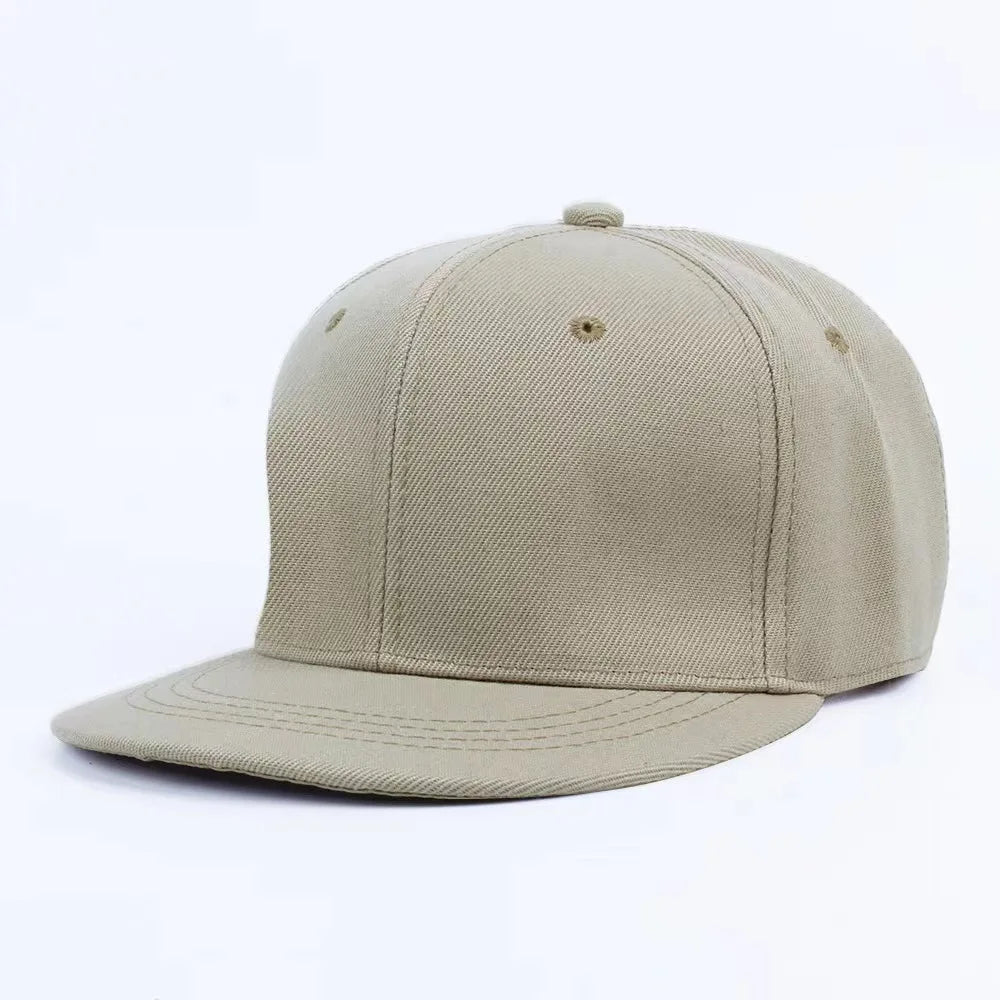 New Hot Sale Cap Plain Snapback Hat High Quality Adult Hip Hop Baseball Cap Men Women Outdoor Leisure Baseball Hat