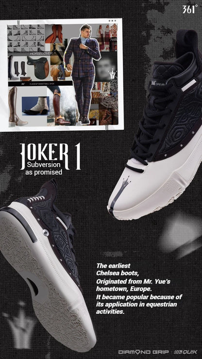 Joker 1 Men Combat Basketball Shoes Jokic High-top Anti-slip Shock-Absorbing Wear-resistant Male Sneakers 572511103