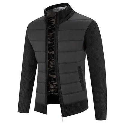 Men's Autumn Winter Sweater Baseball Coat Knit Jacket Korean Jumpers Male Windbreaker Fashion Pullovers Business Casual Knitwear