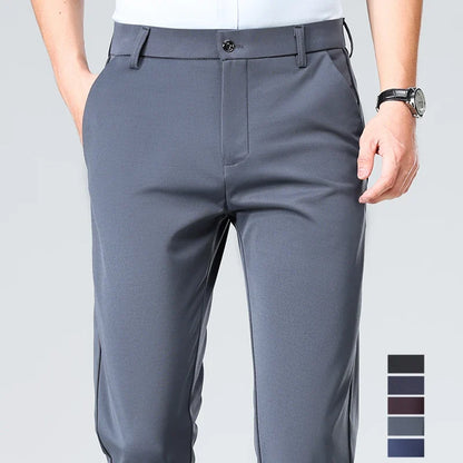 Golf pants Men Spring Summer Elastic Pants Quick Drying Quality Business Casual Pants