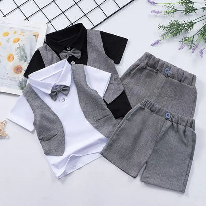 Summer Baby Clothes Suits Children Boys Fashion T-Shirt Shorts 2Pcs/Set Toddler Casual Costume Infant Outfits Kids Tracksuits