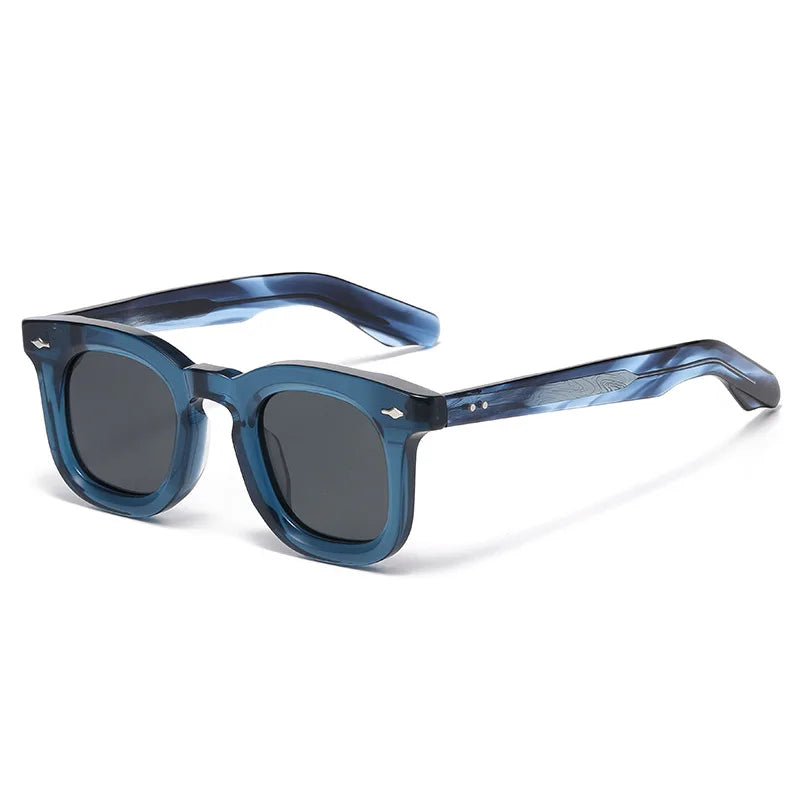 2025 Fashion Retro Handmade Acetate Women Polarized Sunglasses Outdoors UV Protection Men Sunglasses Support Prescription Lenses