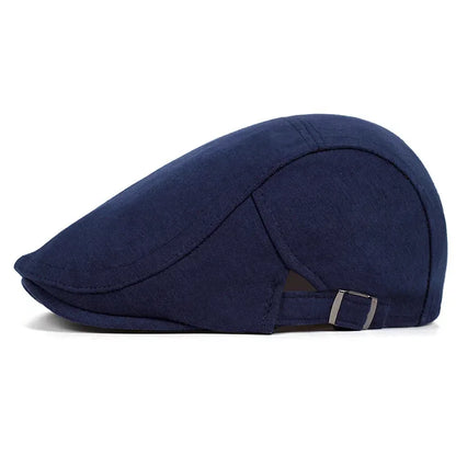 High Quality Winter Retro British Style Newsboy Cap Men Vintage Luxury Unisex New Octagonal Flat Cap Cotton Ascot Caps Beanie