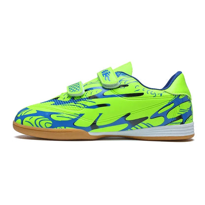 New Hot Kids Soccer Shoes School Football Boots Boys Girls Cleats Grass Sneakers Child Outdoor Athletic Training Sports Footwear