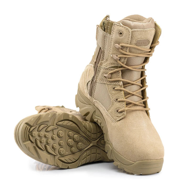 Winter Mens Boots Special Forces Combat High Boots Outdoor Sport Male Shoes Climb Mountains Cross Country Men's Shoes