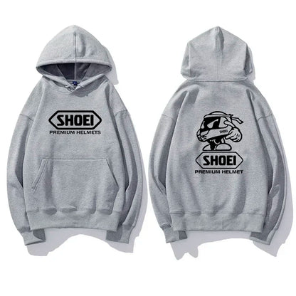 2026 New Men's Fashion Motorcycle Culture Hoodie Autumn Winter Long Sleeve Sweatshirt High Quality Comfortable Casual Top