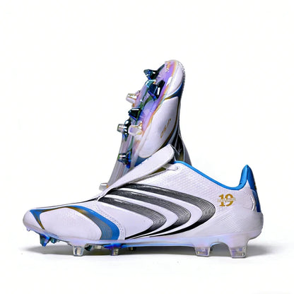Professional Mens Soccer Shoes Training Non-Slip Turf Soccer Cleats Boys TF/FG Football Sneakers Man Chuteira Campo 39-45
