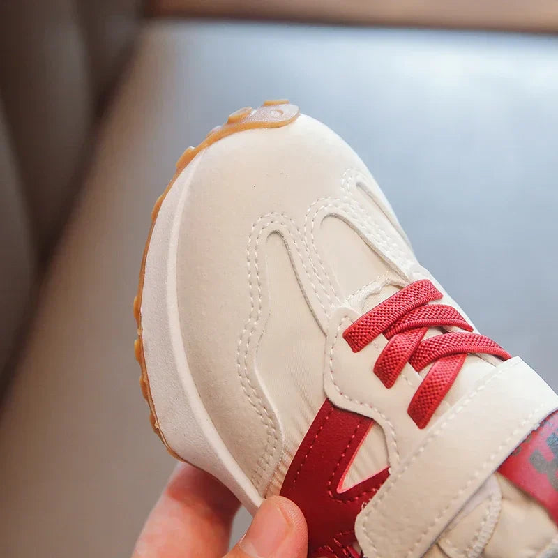 Children Tennis Shoes Patchwork Versatile Boys School Basketball Shoes Kids Fashion Causal Girls Outdoor Sneakers Breathable