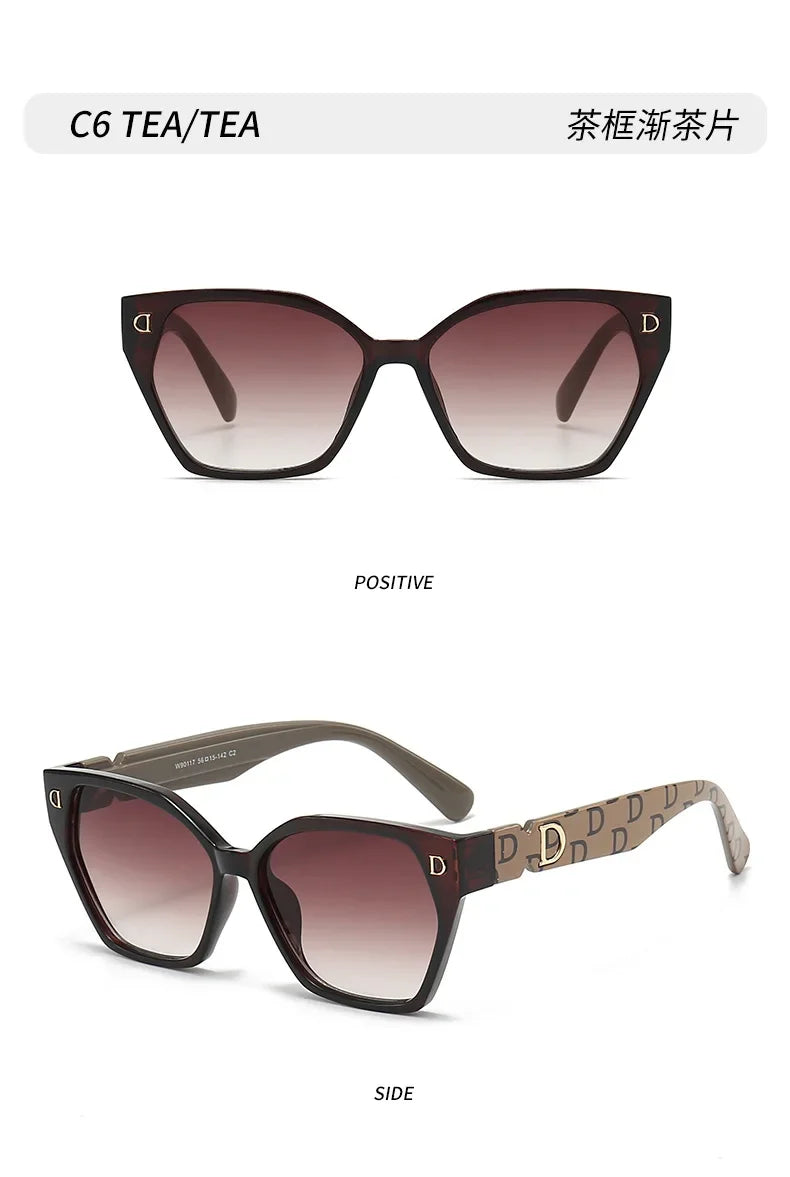Fashion Brand Designer UV400 Sunglasses Women Men New Trendy Square Sun Glasses Female Vintage Gafas De Sol Eyeglasses