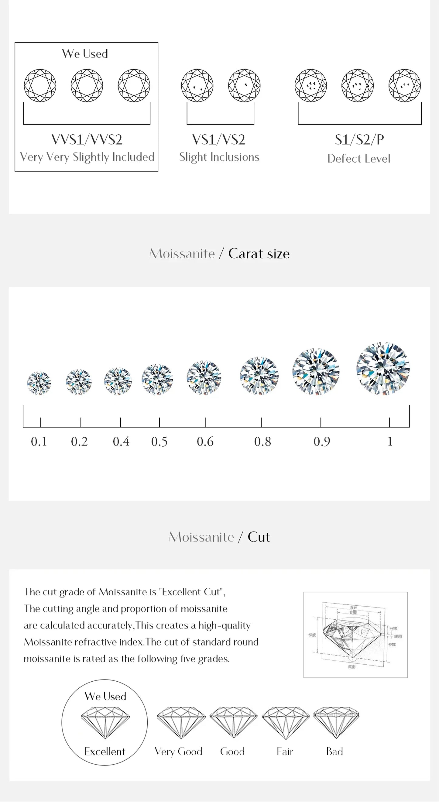 D Color VVS1 Moissanite Tennis Bracelet 925 Sterling Silver Single Classic Bracelets With Box for Women Man Fine Jewelry