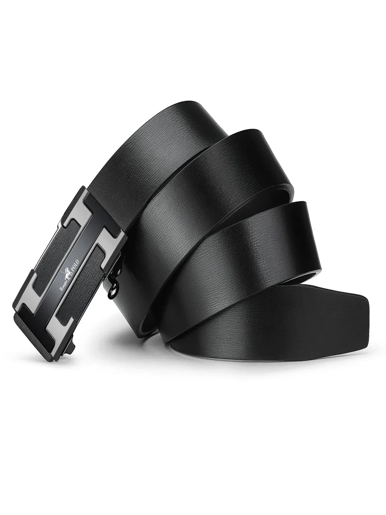 Fashion Business Men'S Belt Genuine Luxury Brand Belt Metal Buckle Belt High-Quality Leather Soft Belt With Cargo Pants Jeans