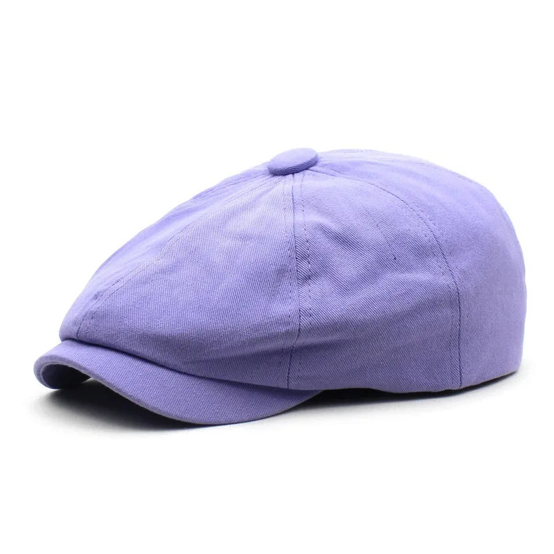 Men's Women's Beret Hat New Fashion Newsboy Caps Outdoor Streetwear Washed Denim Peaked Cap Casual Vintage Boina Hatss
