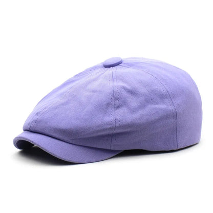 Men's Women's Beret Hat New Fashion Newsboy Caps Outdoor Streetwear Washed Denim Peaked Cap Casual Vintage Boina Hatss