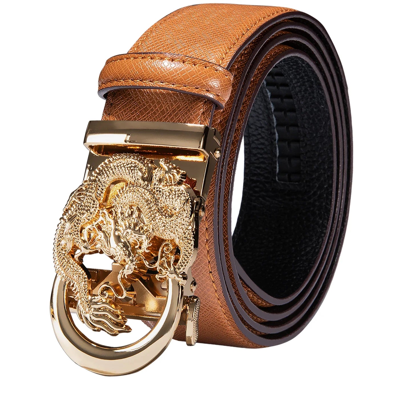 Men's Orange Brown Belt for Jeans New Yellow Green Blue Leather Jeans Belts Fashion Cowboy Genuine Leather Belt Strap
