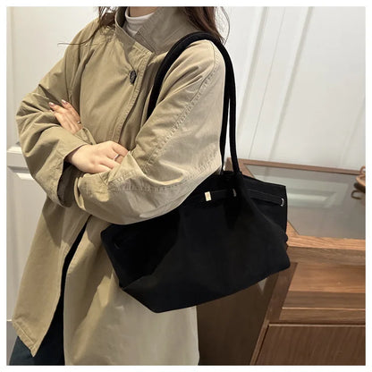 Autumn Women Leisure Shoulder Bag Comfortable and Versatile Texture Crossbody Tote Handle Bag Fashion Luxury Simple Storage Bag