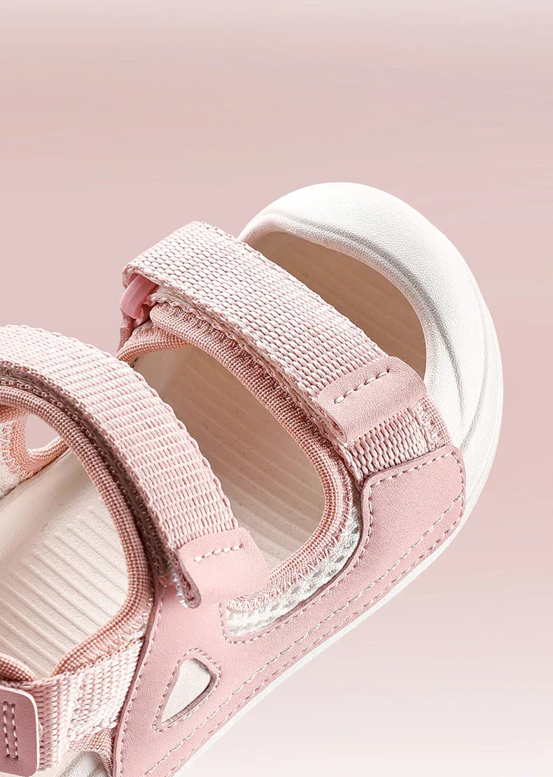 Cheerful Mario Summer Cute Outdoor Sandals for Kids Walking and Travel